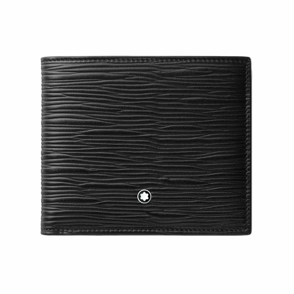 Montblanc Meisterstuck 4810 Wallet 8cc Black Leather