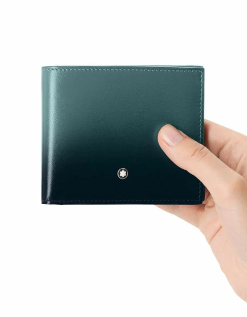 تحميل الصورة إلى عارض المعرض، Montblanc Meisterstuck British Green Wallet 6cc
