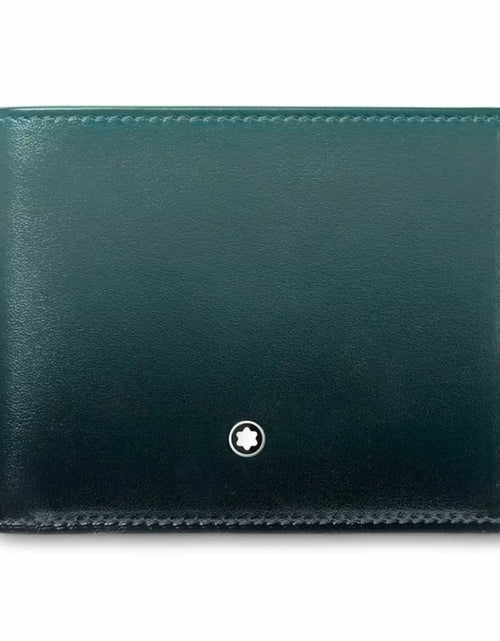 تحميل الصورة إلى عارض المعرض، Montblanc Meisterstuck British Green Wallet 6cc
