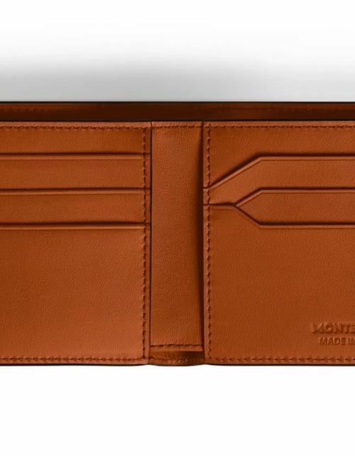 تحميل الصورة إلى عارض المعرض، Montblanc Meisterstuck Wallet 6 Card- Camel Brown Leather
