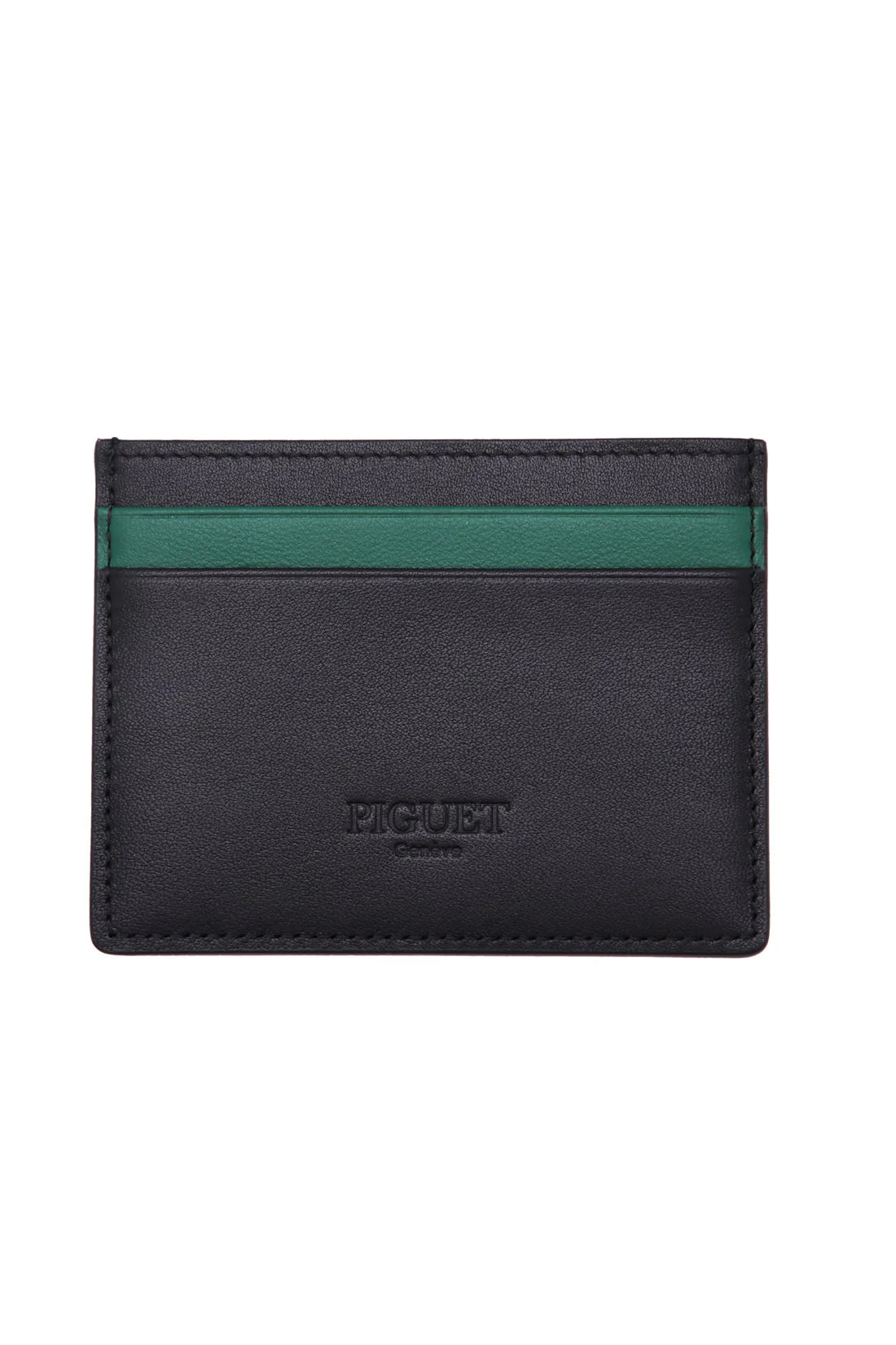 Piguet Marbre Vert Leather Card Holder