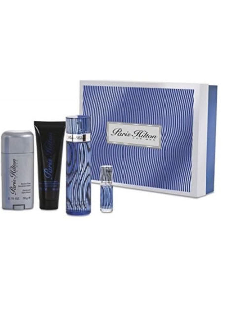 Load image into Gallery viewer, PARIS HILTON FOR MEN GS (100ML+7.5ML+DEO 75ML+H&amp;B WASH 90ML)
