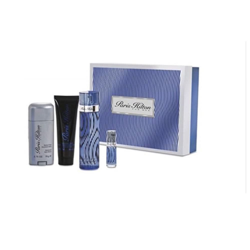 PARIS HILTON FOR MEN GS (100ML+7.5ML+DEO 75ML+H&B WASH 90ML)