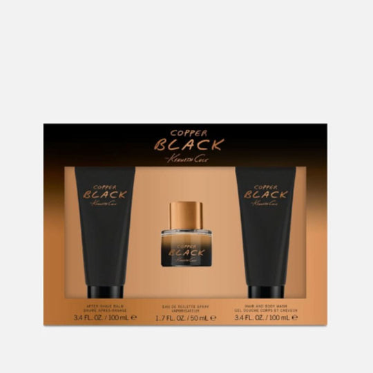 KENNETH COLE COPPER BLACK M EDT GS (50ML+100 ASB+100ML H&B WASH)