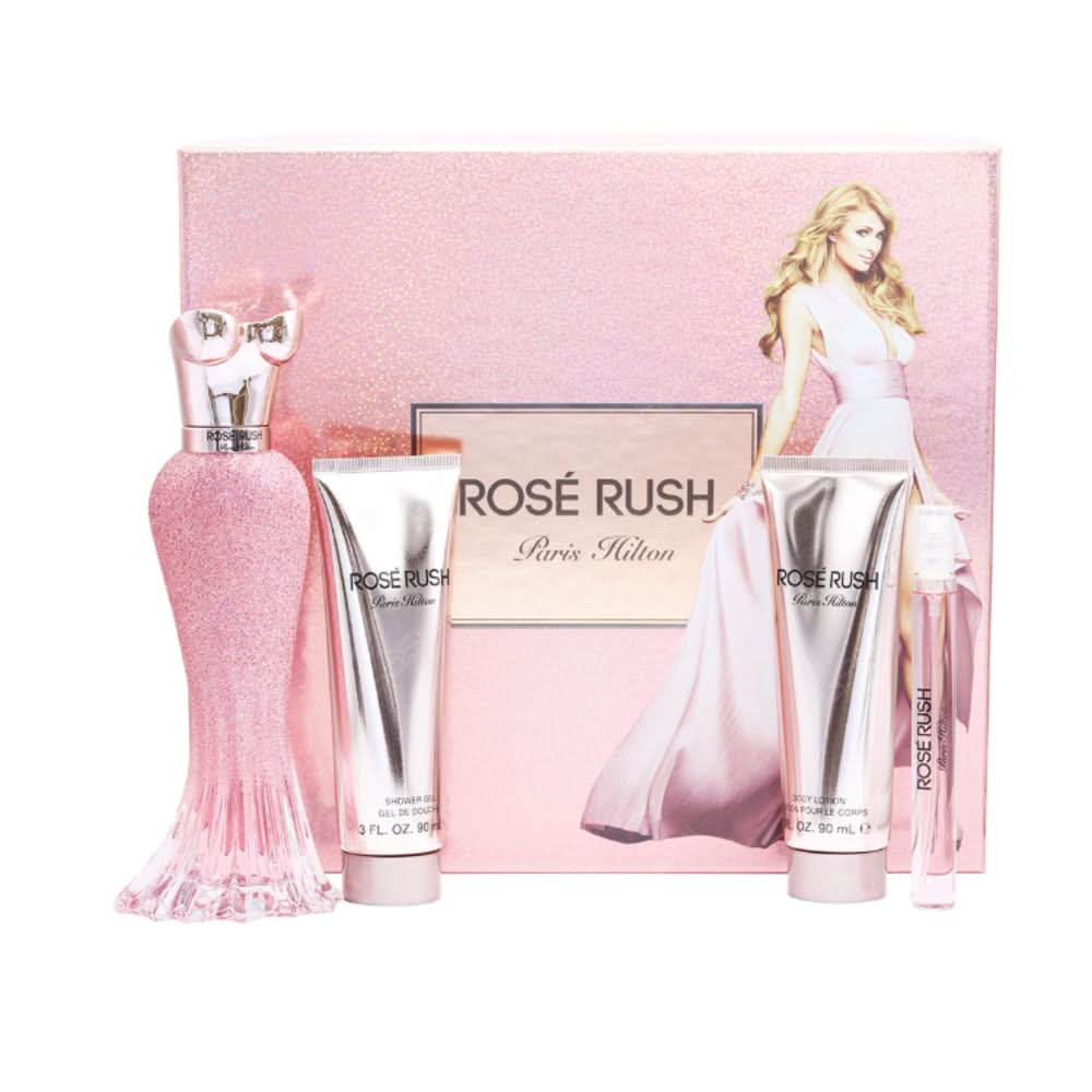 PARIS HILTONROSÉ RUSH WOMAN EDP (100ML+10ML+BL 90ML+SG 90ML) 1