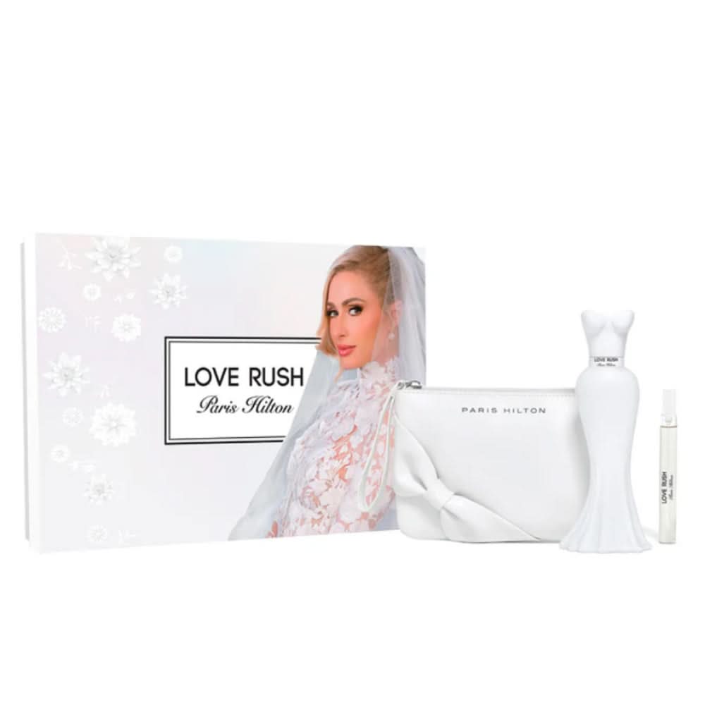 PARIS HILTON LOVE RUSH W EDP GS (100ML EDP+10ML+P.GWP)