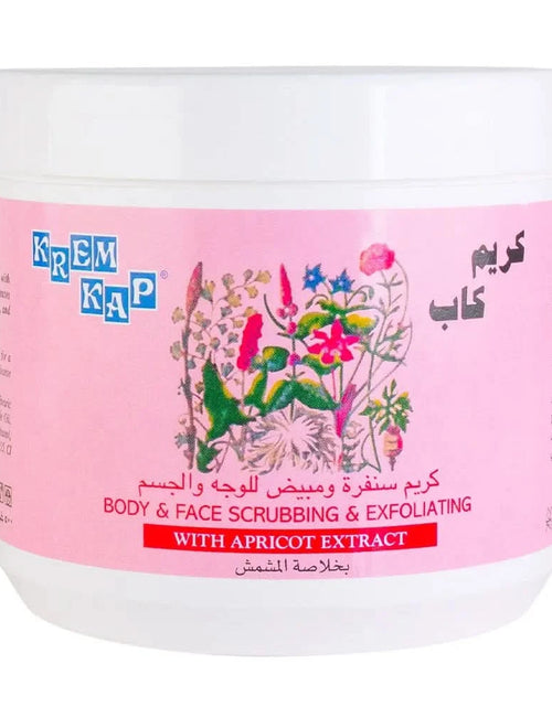 Load image into Gallery viewer, Krem Kap Exfoliatng Face&amp;Body Scrub | Apricot | 500 Ml
