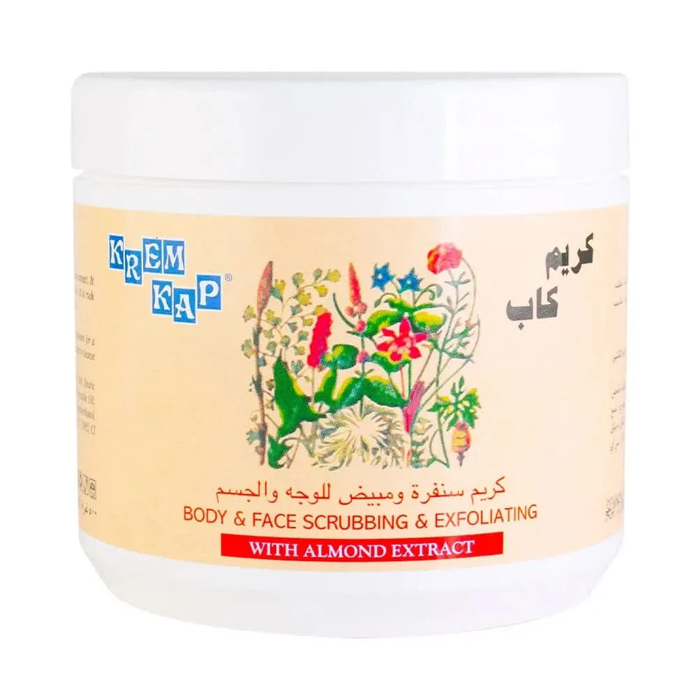 Krem Kap Exfoliating Face&Body Scrub | Almond - 500 Ml