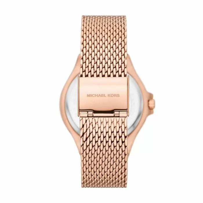 Michael Kors Lennox ladies watch steel rose gold