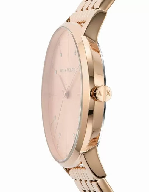 Load image into Gallery viewer, Armani Exchange Quartz Rose Gold Dial Women Watch
