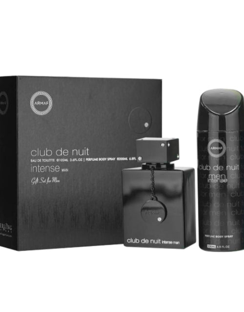 Load image into Gallery viewer, ARMAF Club De Nuit Intense Man Set Edt 105Ml + Body Spray 200Ml GIFT SET for Men
