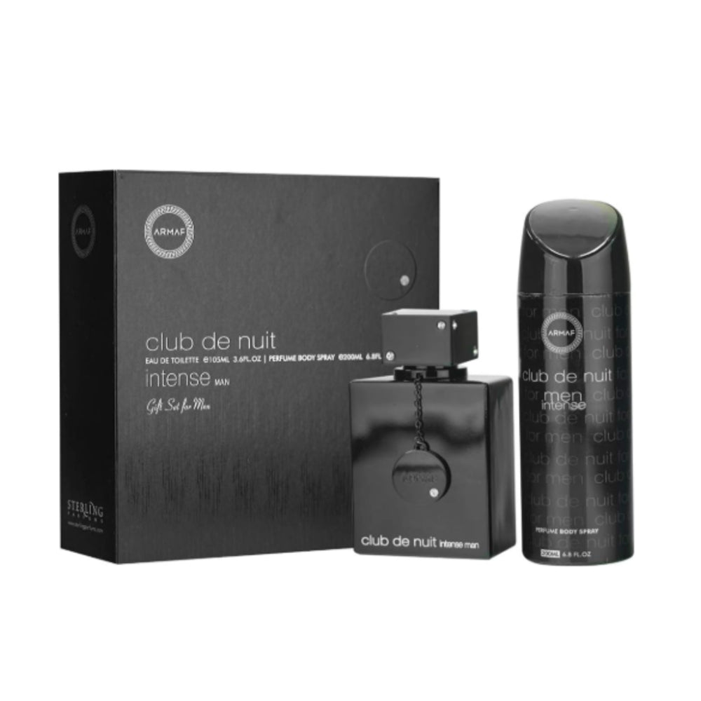 ARMAF Club De Nuit Intense Man Set Edt 105Ml + Body Spray 200Ml GIFT SET for Men
