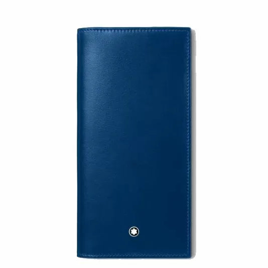 Montblanc Meisterstuck Long Wallet 15cc Navy Blue