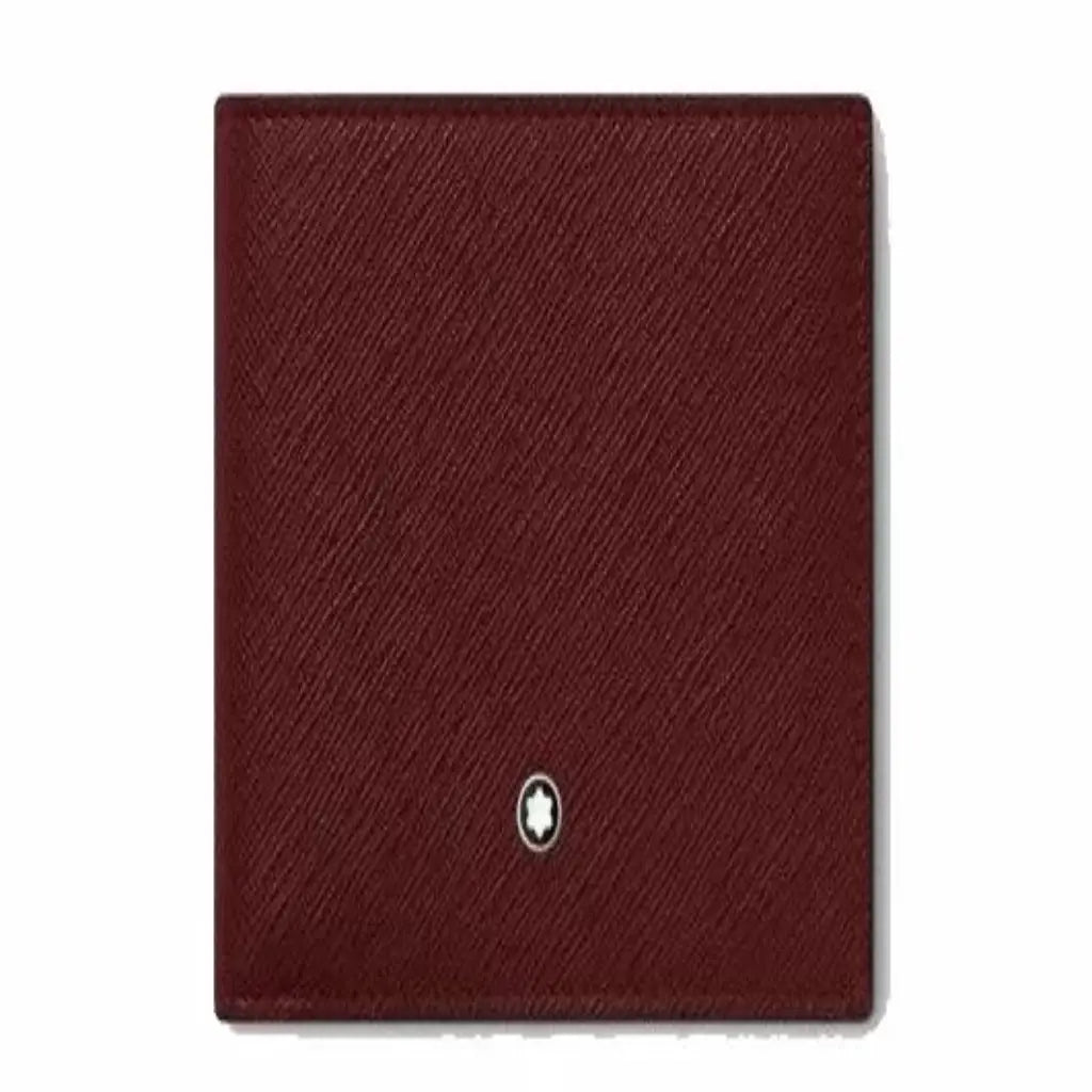 Montblanc Sartorial wallet 6cc Burgundy leather