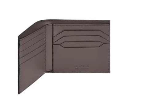 تحميل الصورة إلى عارض المعرض، Montblanc 4810 wallet 8cc with grey leather
