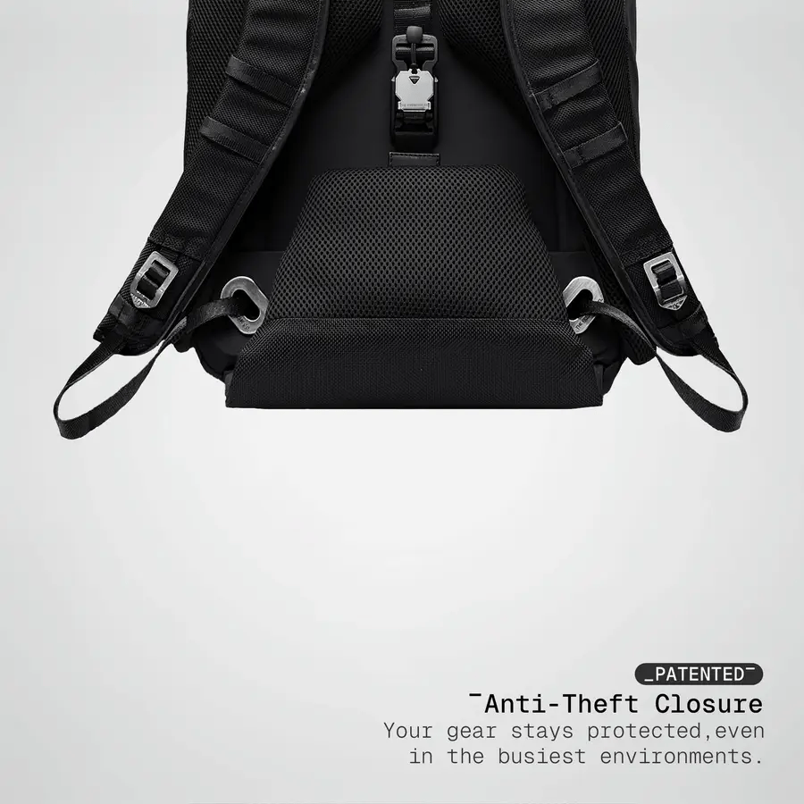 LEATHER ANTI-THEFT SPEED BACKPACK