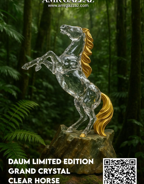 Load image into Gallery viewer, Daum limited edition – Grand Crystal clear Horse
