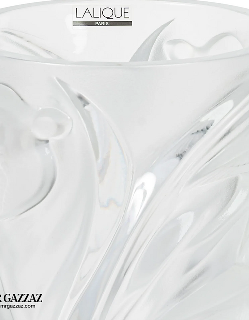 Load image into Gallery viewer, lalique LARGE BACCHANTES VASE CLEAR
