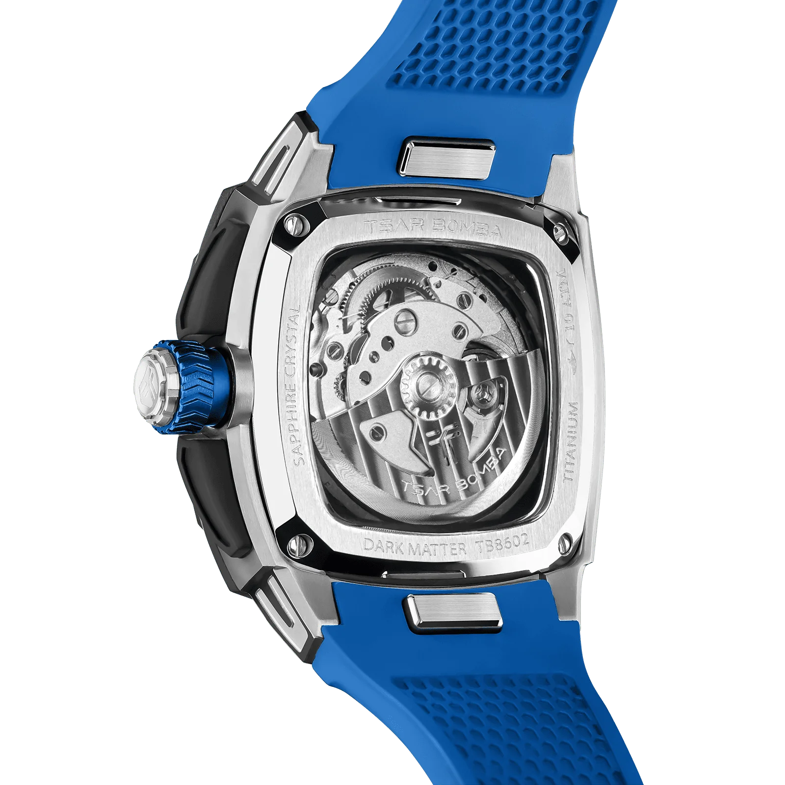 Dark Matter-Interchangeable Automatic Watch TB8602 Blue Set