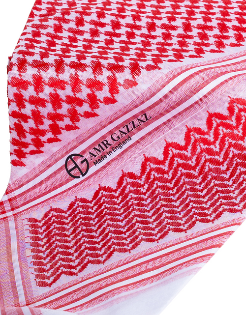 تحميل الصورة إلى عارض المعرض، عمرو قزاز شماغ انجليزي كلاسيكي
