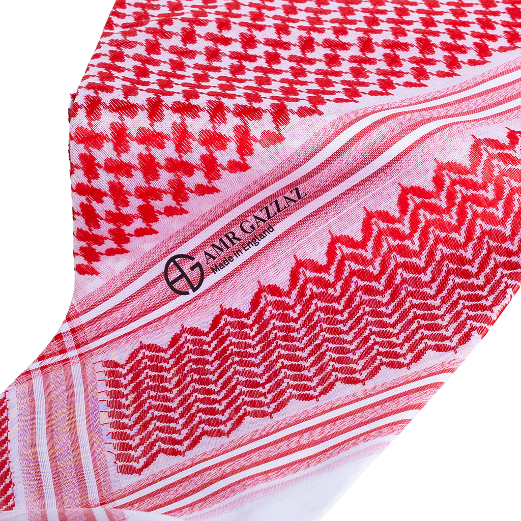 عمرو قزاز شماغ انجليزي كلاسيكي