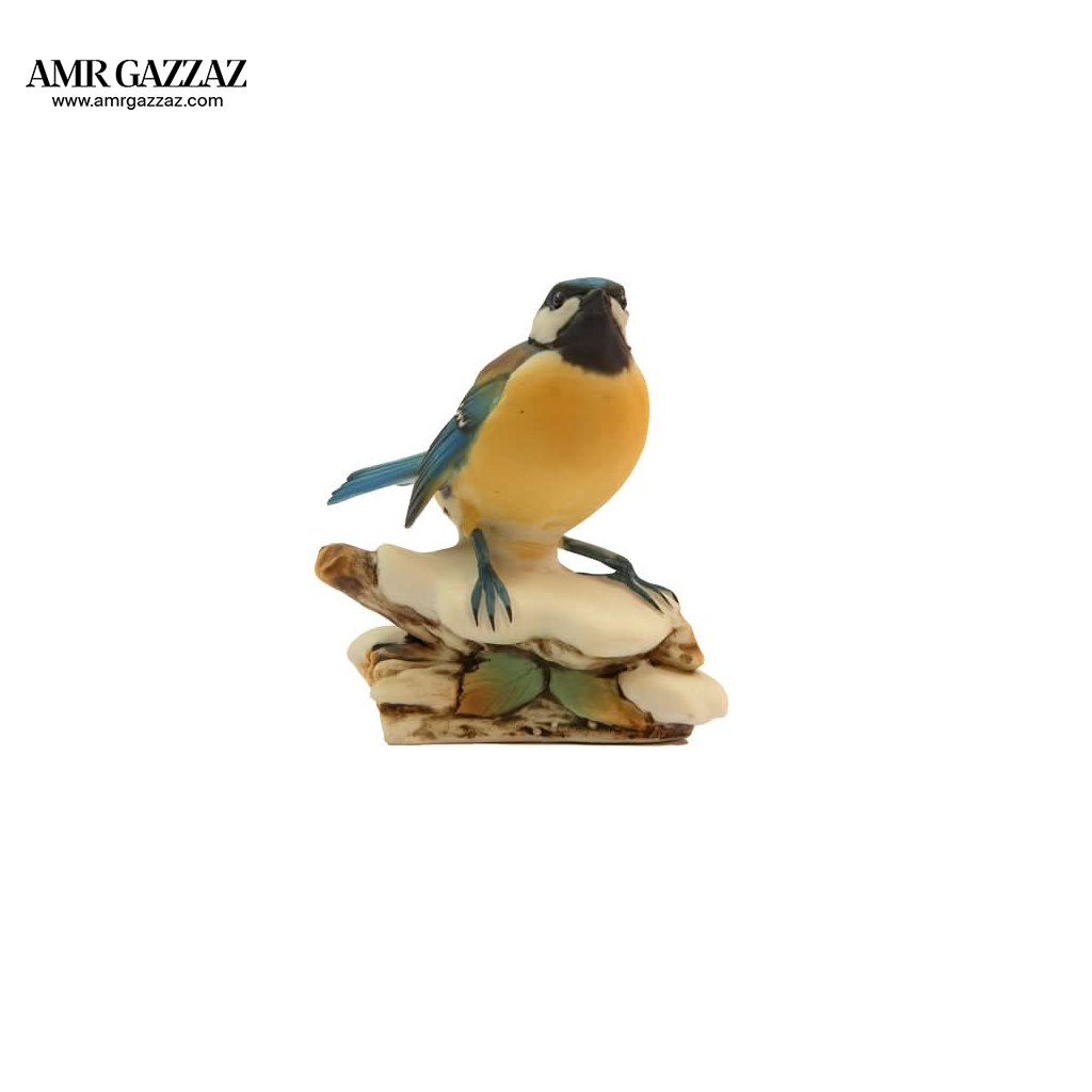 Vintage napoli capidomente birds on branch roses