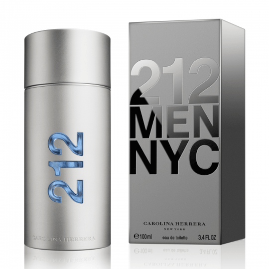 Carolina Herrera 212 Men Eau de Toilette 100 ml Fragrance for Men