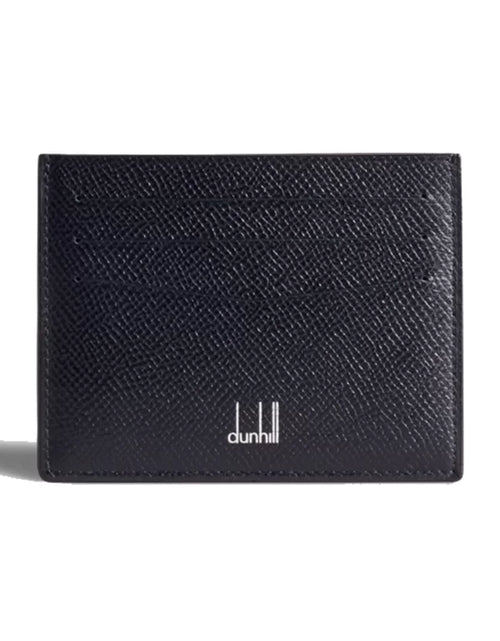 تحميل الصورة إلى عارض المعرض، Dunhill Cadogan Coat Card Case Black
