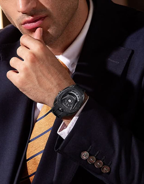 Load image into Gallery viewer, Reactor-Interchangeable Automatic Watch Carbon Fiber Black
