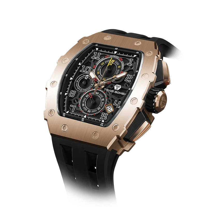 سلسلة Elemental - إصدار التقويم TB8204Q باللون الأسود الذهبي