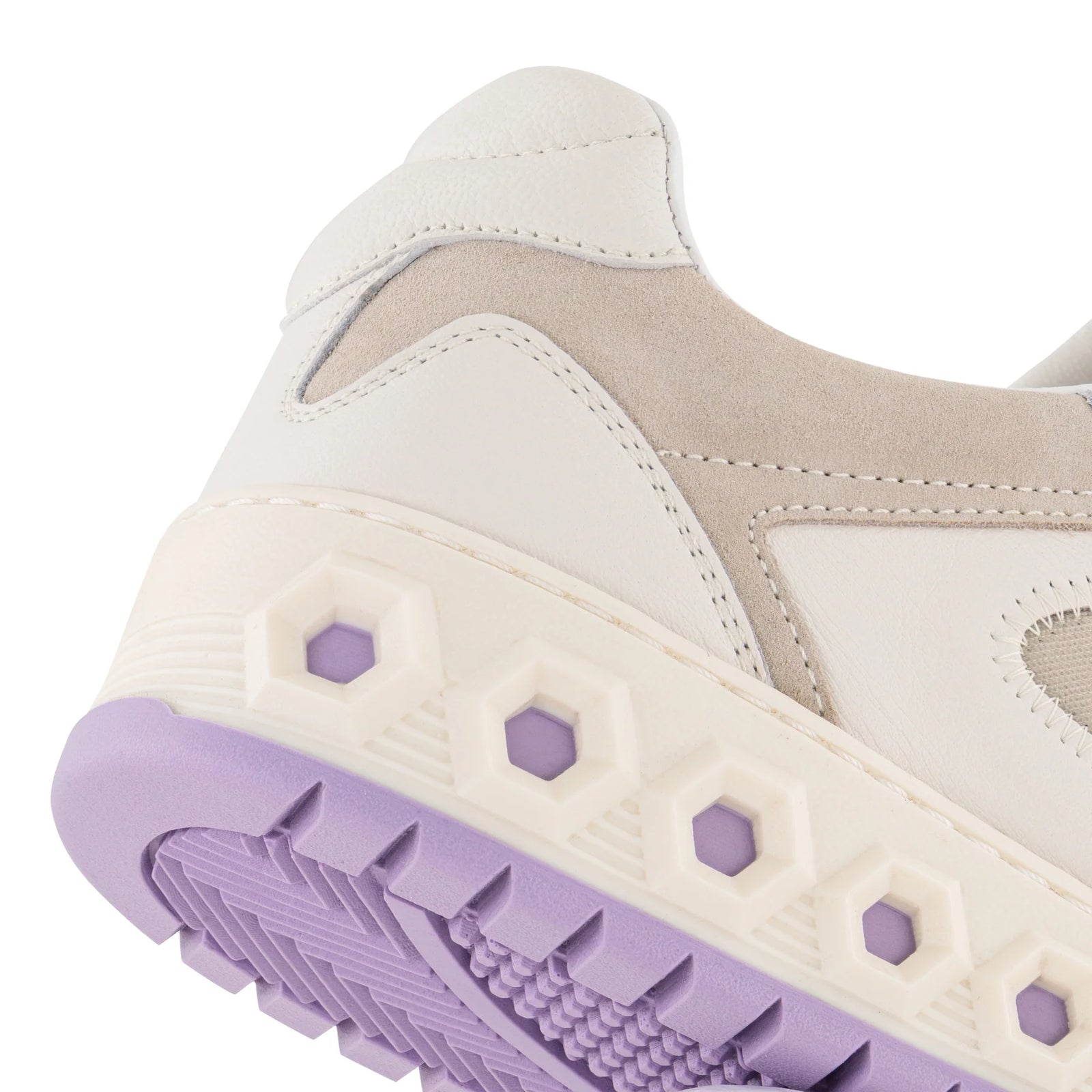 Sneaker 001 - Dusk Lavender | Luxury white sneakers with an edge