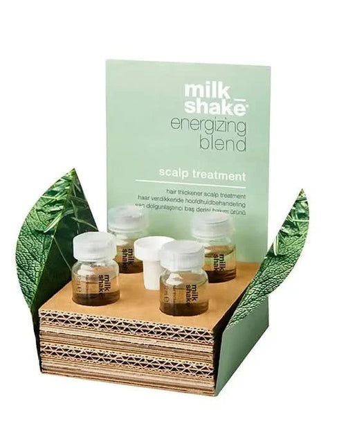 تحميل الصورة إلى عارض المعرض، ميلك شيك مزيج منشط لعلاج فروة الرأس والشعر 4×12 مل
