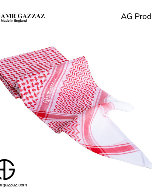 Load image into Gallery viewer, Amr Gazzaz English Shemagh classic new 2026
