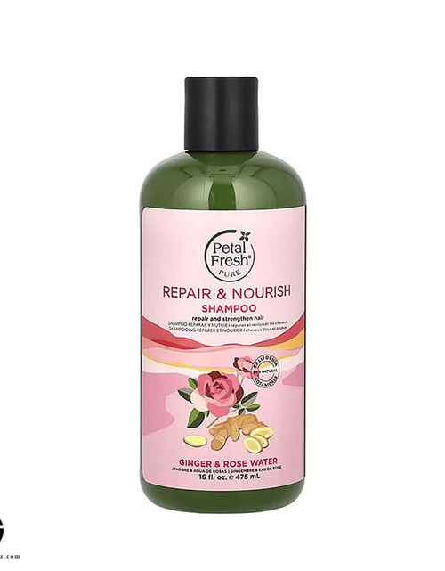 Load image into Gallery viewer, Petal fresh pure Ginger &amp; Rosewater Shampoo 475 ML
