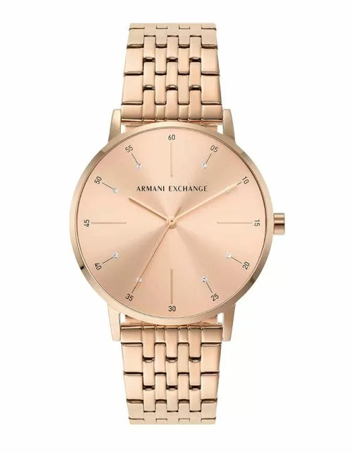 Load image into Gallery viewer, Armani Exchange Quartz Rose Gold Dial Women Watch
