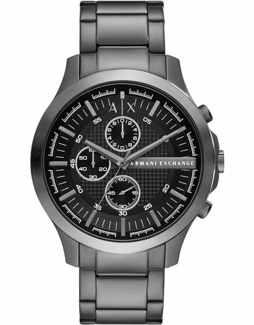 تحميل الصورة إلى عارض المعرض، Armani Exchange Chronograph Watch for Men Steel Black
