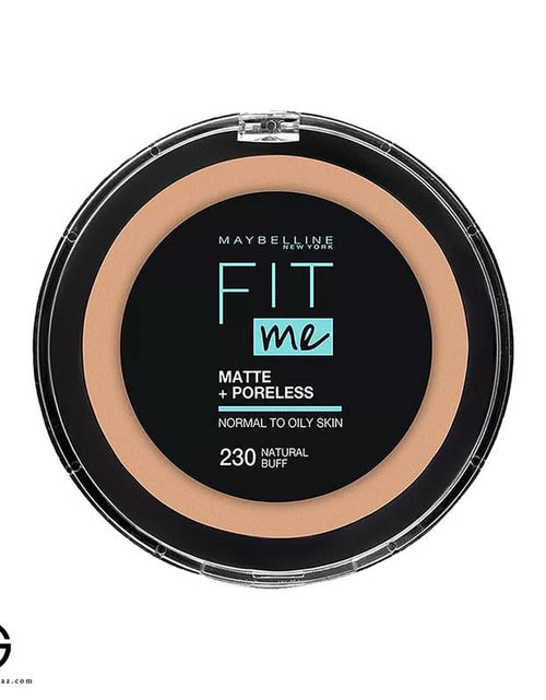 تحميل الصورة إلى عارض المعرض، Maybelline Fit Me Matte + Poreless Powder 230 Natural Buff
