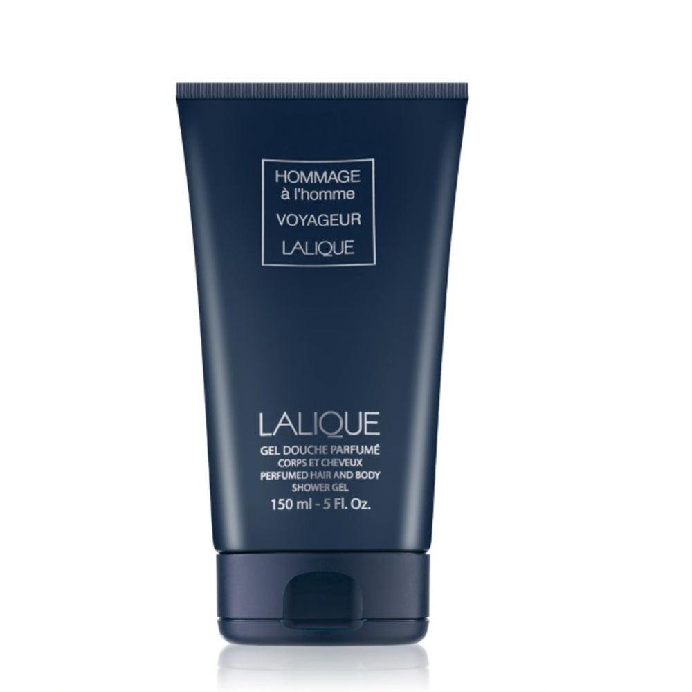 LALIQUE Hommage À L'Homme Voyageur Shower Gel Perfumed Hair & Body 150Ml SHOWER GEL