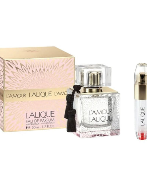 تحميل الصورة إلى عارض المعرض، لاليك لامور (مع بخاخ سفر من جي دبليو بي) 50 مل أو دي بارفان للنساء
