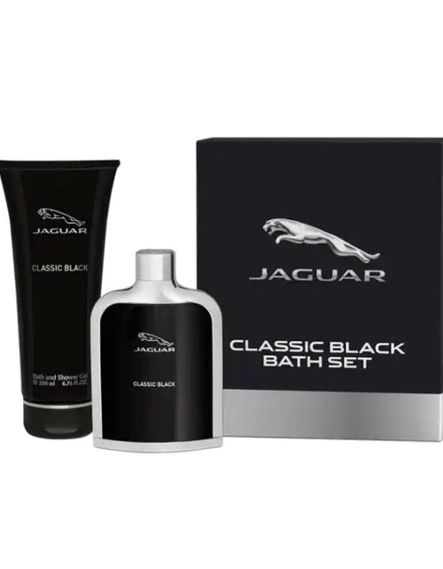 Load image into Gallery viewer, JAGUAR CLASSIC BLACK BATH SET (EDT 100ML + SG 200ML)
