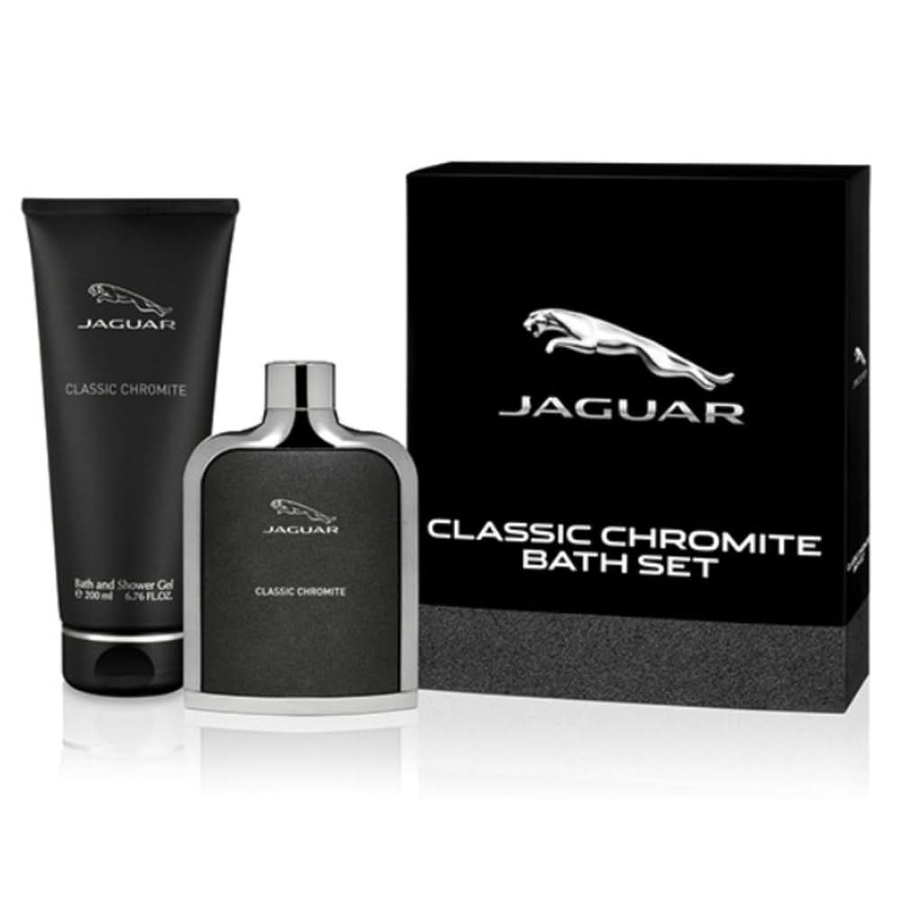 JAGUAR CLASSIC CHROMITE BATH SET (EDT 100ML + SG 200ML)