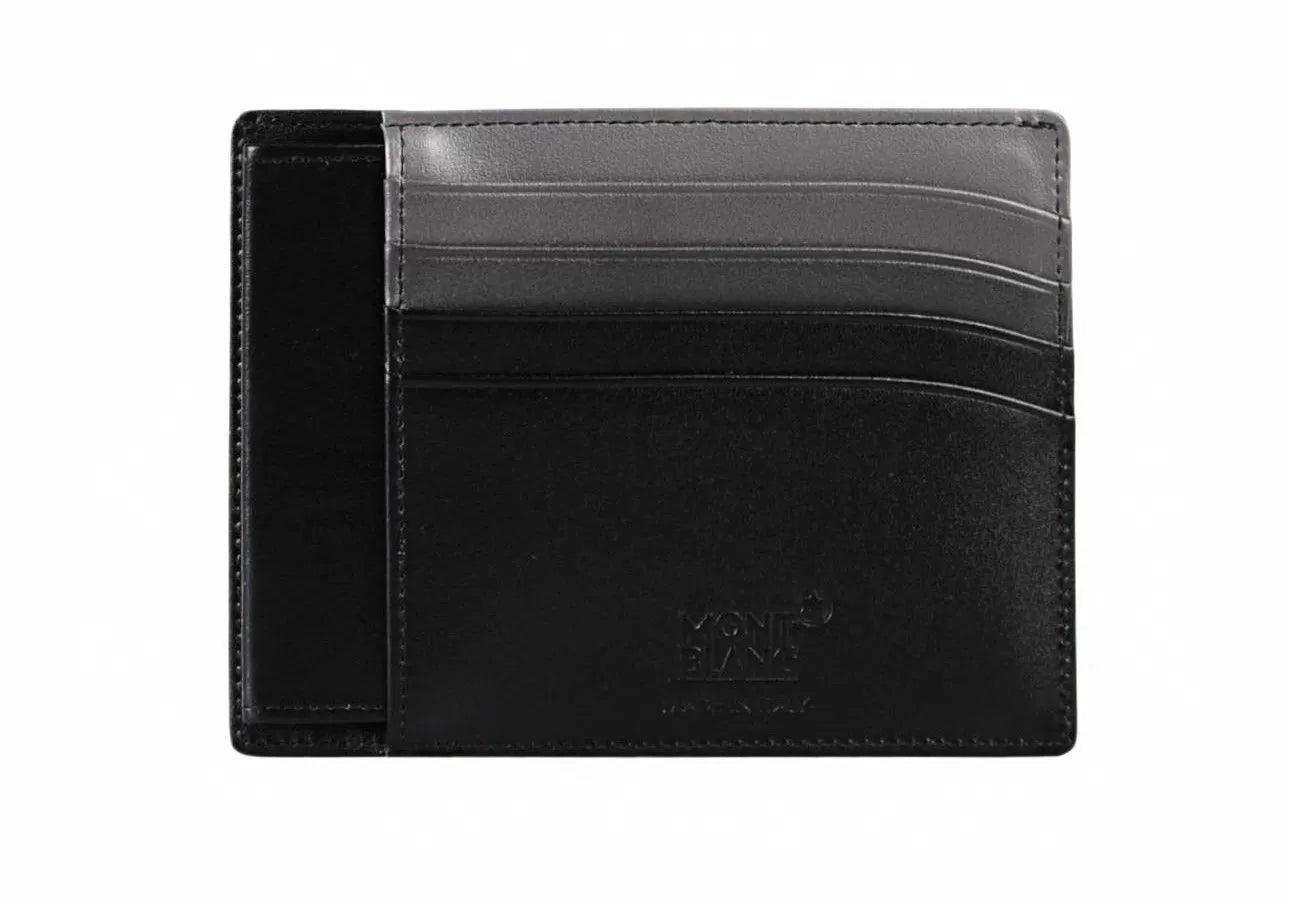 Montblanc Meisterstuck Pocket 4Cc With Id Card Holder Black