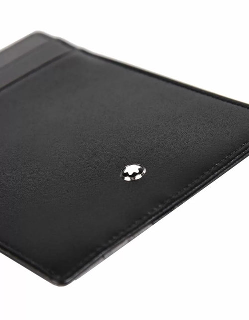 تحميل الصورة إلى عارض المعرض، Montblanc Meisterstuck Pocket 4Cc With Id Card Holder Black
