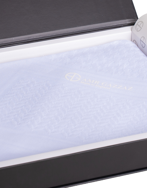 Load image into Gallery viewer, Amr Gazzaz English Shemagh classic white new 2026
