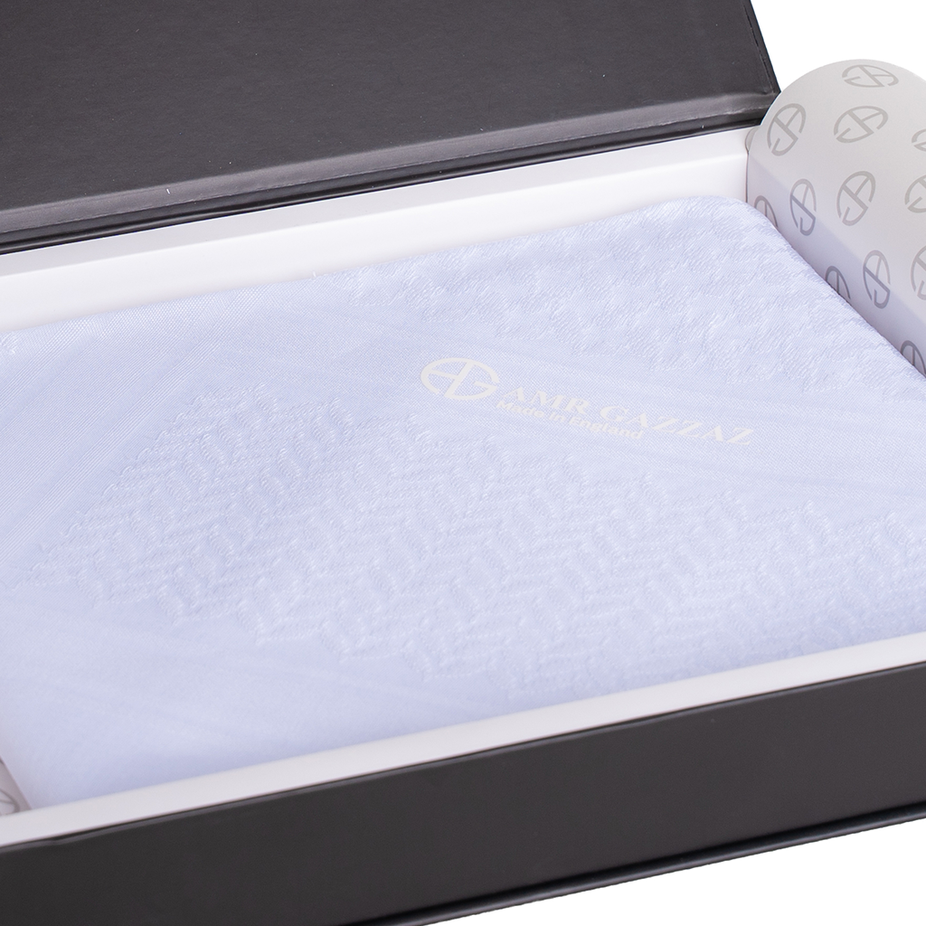 Amr Gazzaz English Shemagh classic white new 2026