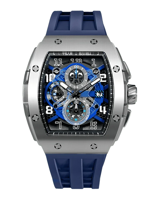 Load image into Gallery viewer, Elemental Series-Quartz Watch TB8211Q Sliver Blue
