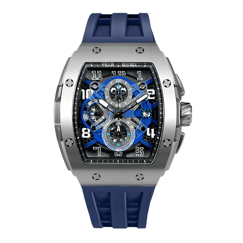 Elemental Series-Quartz Watch TB8211Q Sliver Blue