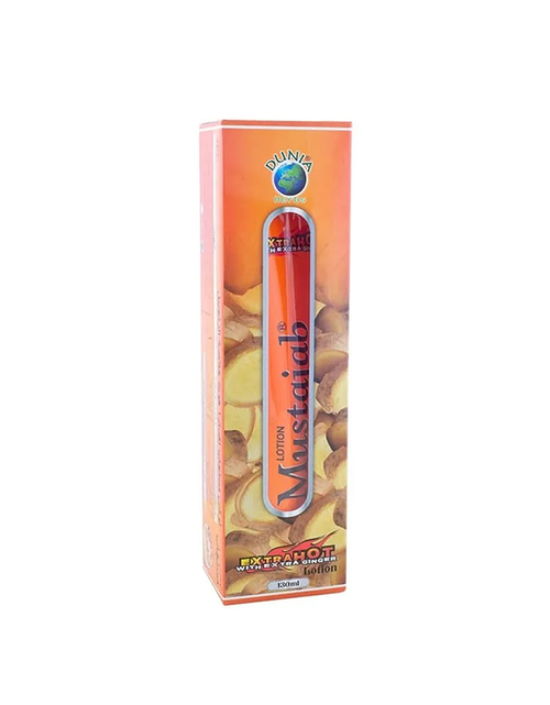 Load image into Gallery viewer, Mustajab Extra Hot Ginger Lotion With Extra Ginger 130ml
