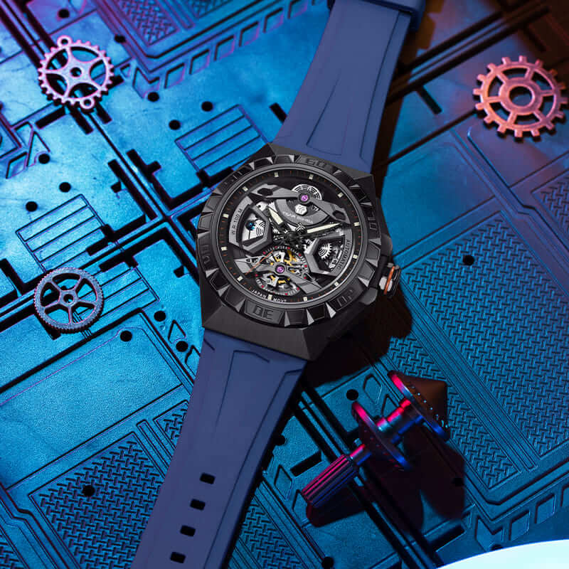 Elemental Series-Automatic Watch TB8804A Blue