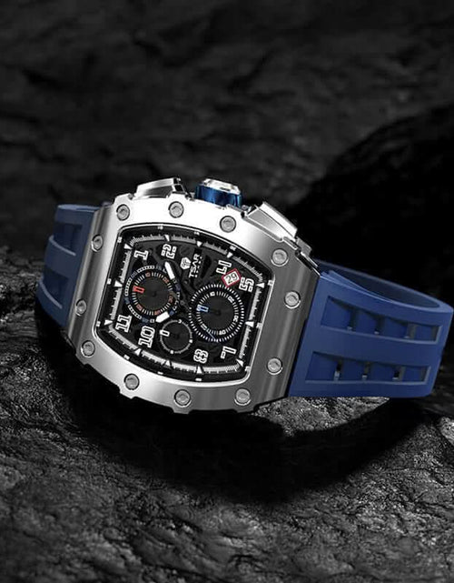 Load image into Gallery viewer, Elemental Series-Calendar Version TB8204Q Silver Blue
